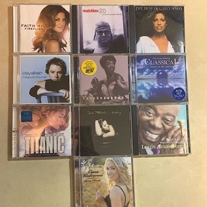 Eclectic Set of 10 Music CDs!